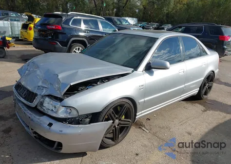 2001 Audi S4 2.7T from USA, damaged, VIN WAURD68D71A142330